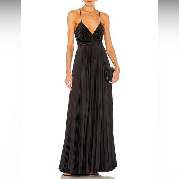 A.L.C. Dresses & Skirts - A.L.C. Revolve Aries Satin Pleated Dress NWT Size 10